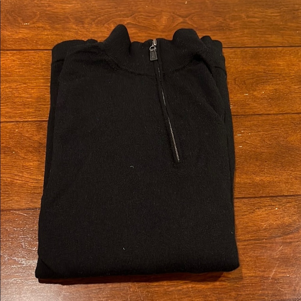 Men black turtle neck